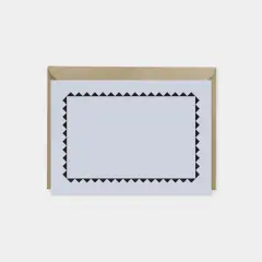 Sawtooth Border Note Cards II