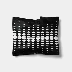 Minimal Moon Cycle Gift Wrap