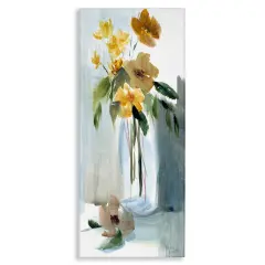 Stupell Industries Luminous Flower Vase Canvas Wall Art Design by Lanie Loreth