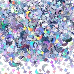4000 PCS Glitter Star Confetti