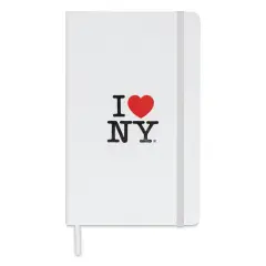 Moleskine Limited Edition I Love NY Notebook - White, 8-1/4" x 5"