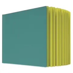 Uglybooks Perfect Bound Notebook - NO.2 Lemon Shock, 5-3/4" x 8", 135 gsm, Pkg of 3