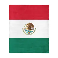 Country Flag Silk Touch Throw Blanket Mexico