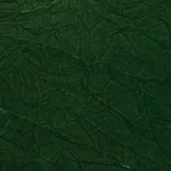 1 Yard Crushed Velvet Flocking Fabric for Upholstery Home Decor Drapery Crafts 58/60" Width Emerald Green