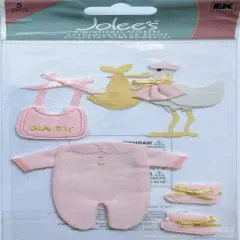 Jolee's Boutique Girl Clothes Dimensional Stickers