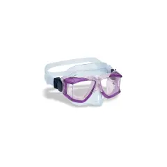 Swimline Youth and Adult Thermotech Extreme Tri-View Snorkel Mask - Purple