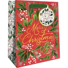 Pack/6: Merry Christmas Gift Bag