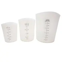 Norpro Flexible Silicone Measuring Cup - Measure Stir and Pour with Ease