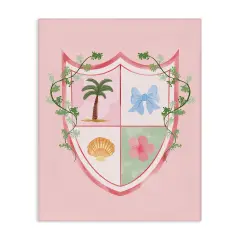 Stupell Industries Nautical Glam Emblem Canvas Wall Art Design by Hey Bre! Creative Studio