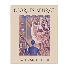 Stupell Industries Classic Seurat Poster Canvas Wall Art Design by Daphne Polselli