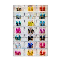 Stupell Industries Arranged High Heels Canvas Wall Art Design by Graffi*tee Studios