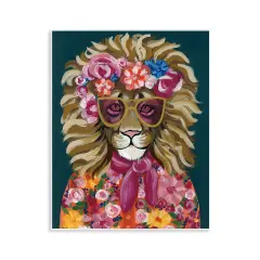 Stupell Industries Miami Living Lion Wall Plaque Art Design by Yvette St. Amant