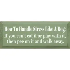 How to Manage Stress Like a Dog: Easy Strategies for Stress-Free Living and Mental Clarity Sage-White