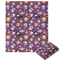 Sanrio Hello Kitty Halloween Silk Touch Throw Blanket Halloween gold