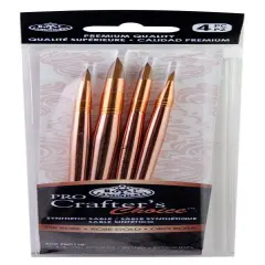 RCC PRO110 | Crafter's Choice&trade; Pro 4pc Round Brush Set