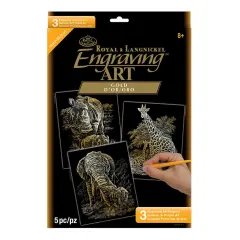 GOLF-SET3 | Engraving Art&trade; 5pc 3-Project Gold Foil Set