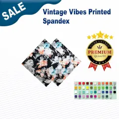 Vintage Vibes Printed Spandex