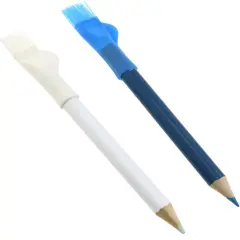 Fabric Marking Pencil Colors Pencils Tailor Chalk (Blue, White)