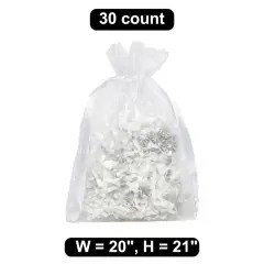 20" x 21" Organza Bag Extra-Large Storage Bag