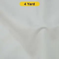 Polyester Cotton Broadcloth Fabric 60" Wide Multiple Colors White