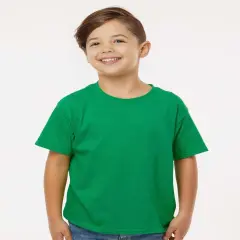 Gildan&reg; Youth Crewneck Short Sleeve Sofystyle T-shirt - 64000B Irish green