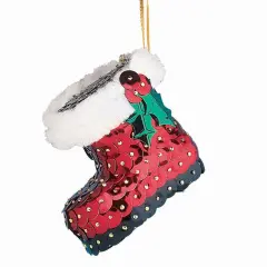 HerrschnersSanta Boots Ornament Kit Multi