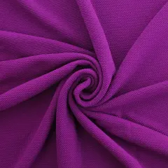 Solid 4 way Stretch Liverpool Bullet Fabric Bright purple