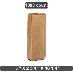 Versatile Liquor Bag 5" x 2 3/4" x 16 1/4"