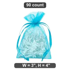 3&rdquo; x 4&rdquo; Organza Bags Lightweight and Elegant Wrapping