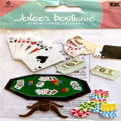 Jolee's Boutique Poker Dimensional Stickers