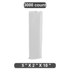 Elegant Gusseted Paper Wine Bag 5" x 2" x 18"