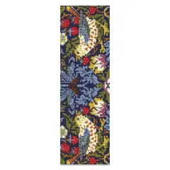 DMC The Museum Collection Cross Stitch Bookmark Kit - "Strawberry Thief" by William Morris