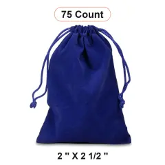 Small Velvet Jewelry Bags 2" x 2 1/2" For Rings & Earrings