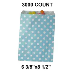 Bold Small Dots Bags Roomy 6 3/8" x 8 1/2"