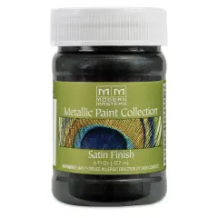Modern Masters Metallic Paint - Black Pearl, 177 ml jar
