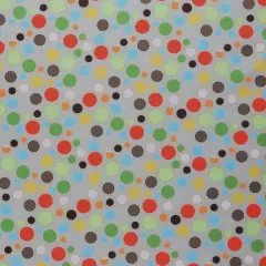 Mook Fabrics Multi Dot Printed PUL Fabric [60 in. Wide] - By The Yard Beige