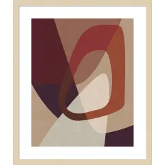 Pictura 1 by Design Fabrikken Wood Framed Wall Art Print