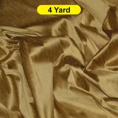 Polyester Silk Fabric Faux Silk 54" Wide Gold