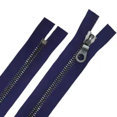 8MM Closed Bottom Zipper with KTA Pull &ndash; Purple Tape