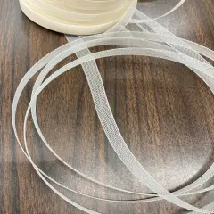 1 Yard Horsehair Braid Trim Crinoline Webbing for Sewing 100% Nylon 1/2" Wide Ivory