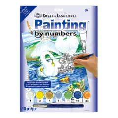 PJS13 | Painting by numbers&trade; 10pc 8.75" x 11.375" On the Pond Painting Project