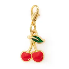 CHERRY DOG COLLAR CHARM