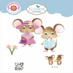 Elizabeth Craft Metal Die-Big Mouse