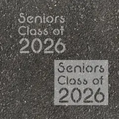 Neon Class of Parking Space Stencil | High School Senior Parking Spot Stencil | Reusable Stencil | Stencil Ease |