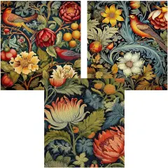Diamond Art Kits for Adults - 3 Pack Vintage Flowers