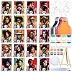 Printed Canvas Painting Favor for Virtual DIY