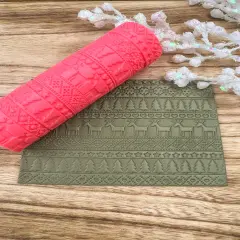 Christmas Reindeer SweaterTexture Roller