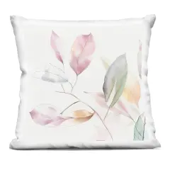Stupell Industries Pastel Light Leaves Indoor Pillow, 18 x 7 x 18