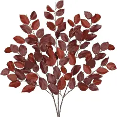 Artificial Fall Leaves Stem