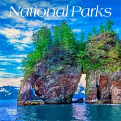 National Parks | 2026 7 x 14 Inch (Hanging) Monthly Mini Wall Calendar